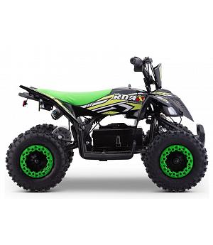 MINIQUAD ELÉCTRICO ROAN RATTE 36V Y 800W, LIMITADOR VELOCIDAD, VERDE INDA867-RO-4003